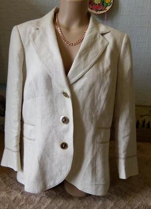 Жіночий лляний піджак per una