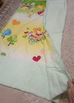 Новое детское одеяло 135*104 см