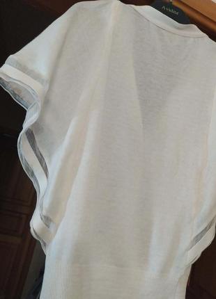 Блуза, пудровая на пуговицах, v-образный вырез3 фото