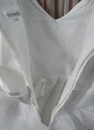 Бальное платье для девочки littler, рост 110, со шлейфом3 фото
