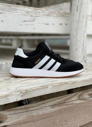 Чоловічі кросівки adidas iniki black white