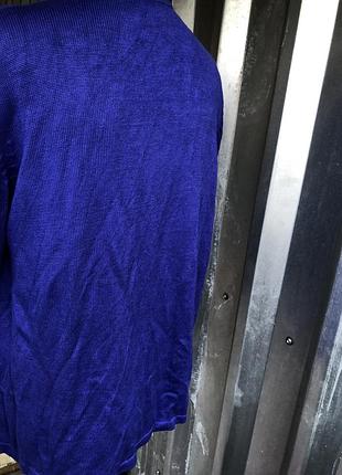Кофта, кардіган, королівський синій 3