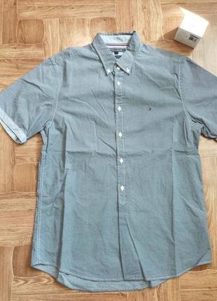 Сорочка короткий рукав tommy hilfiger new york fit