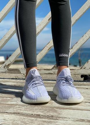 Жіночі кросівки adidas yeezy boost 350 v2 static full reflective9 фото