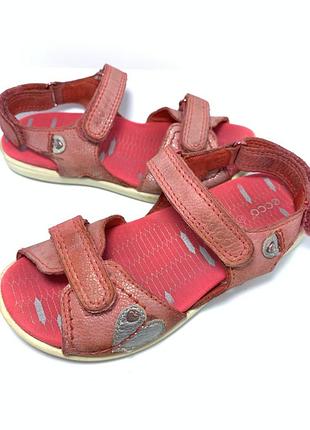 Босоножки кожаные ecco