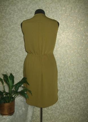 Платье рубашка с карманами h&m 5