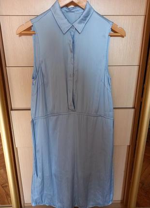 Нежное платье рубашка h&m s-m 3
