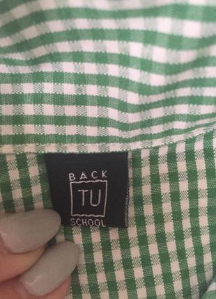 Платье сарафан в клетку 5