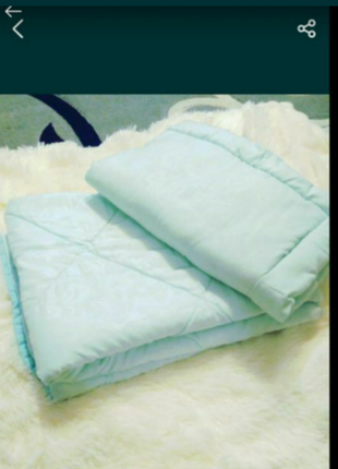 Комплект постельный ,подушка и одеяло1 фото