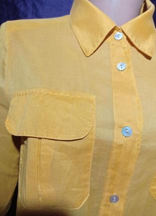 Батистова Сорочка свобідного кроєм трапеції ,асиметрія