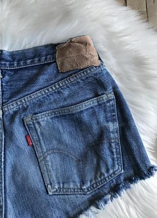 Винтажные кастомизированные шорты levis7 фото