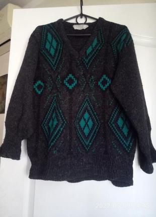 Сезонная распродажа. ulusan triko. теплый и нарядный джемпер свитер