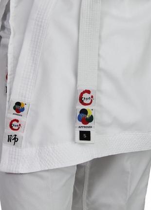 Кимоно для карате " jin kumite gi" с лицензией wkf | белое | smai as-0345 фото