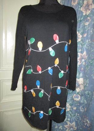 Платье новогоднее.разм 12-14