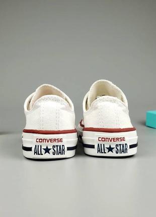 👌белые детские кеды от converse p.314 фото