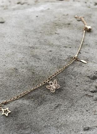 Браслет на ногу анклет