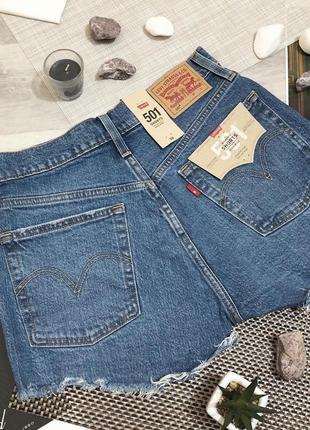 Шорти levi's 501 hight rise4 фото