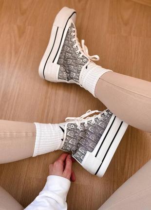 Converse шикарные женские кеды конверс высокие6 фото