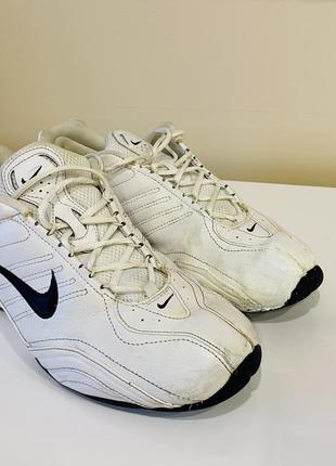 Кроссовки кожаные nike air toukol mens trainers оригинал9 фото