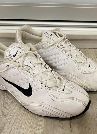 Кроссовки кожаные nike air toukol mens trainers оригинал2 фото