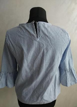 Блуза блузка в полоску з вишивкою3 фото