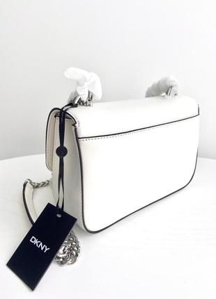 Женская брендовая сумочка dkny sina shoulder bag with flap кожаная оригинал кожа сумка дкну подарок жене девушке дочери6 фото