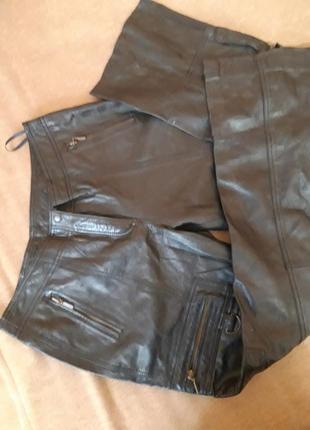 Брюки шкіряні wallace sacks 4