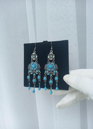 Сережки у стилі бохо