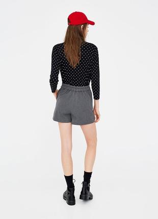 Серые шорты pull and bear 7