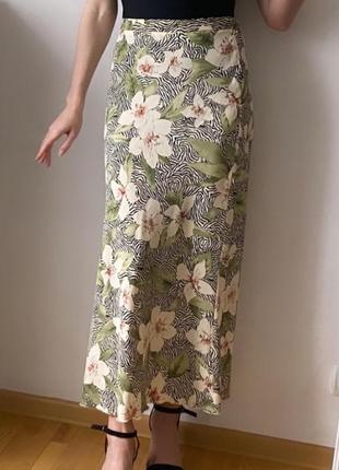 Спідниця принт зебра