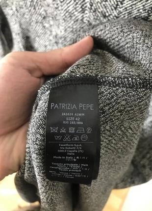 Сіра віскозна сукня patrizia pepe зроблено в італії5 фото