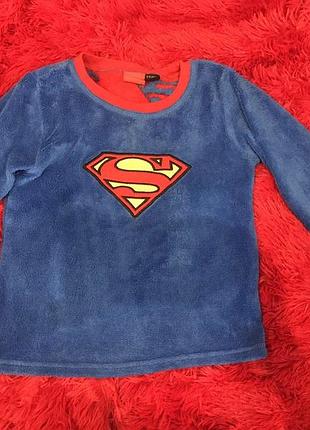 Махрова кофта superman 104
