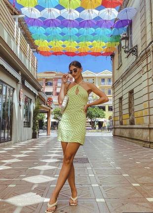 Платье сарафан zara новая коллекция в принт7 фото