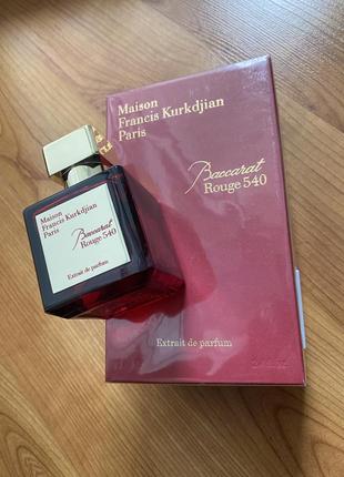 Maison francis kurkdjian baccarat rouge 540 extrait de parfum 70 ml.