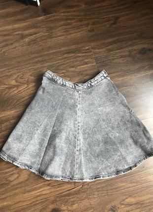 Юбка джинсовая