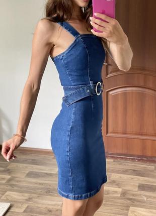 Невероятное джинсовое платье по фигуре denim co2 фото