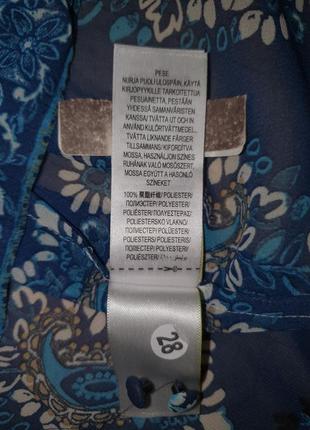 Туніка туника блуза бірюзового білого кольру турецькі огірки marks&spencer&spencer