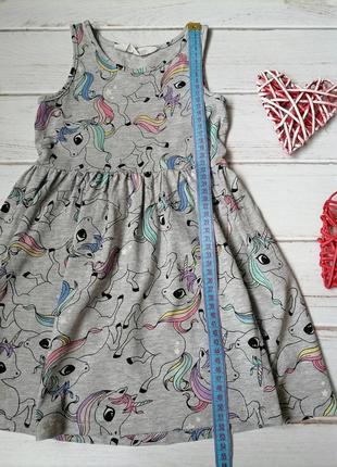 Сукня для дівчинки h&m 2-4 роки4 фото