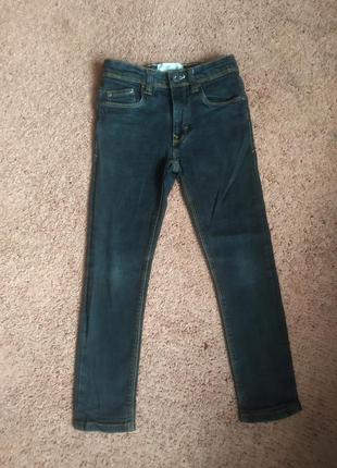 Класні джинси скіні штани штани на 7-8 років.2 фото