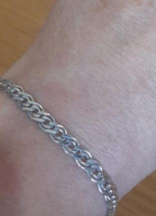 Браслет серебряный 2