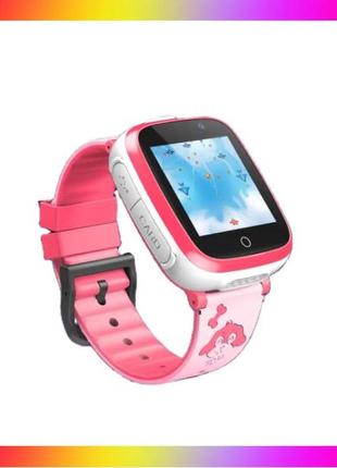 Дитячі ігрові смарт годинник smart baby watch g3 з камерою рожеві