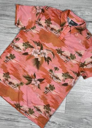 Гавайская футболка поло asos