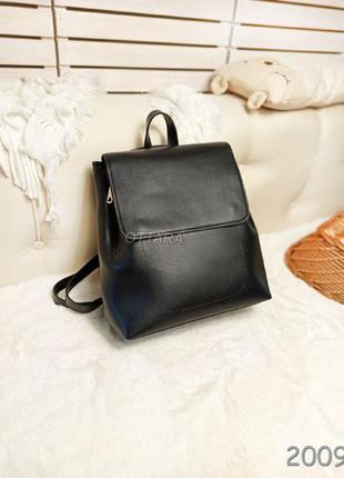 Чорний жіночий рюкзак, сумка, жіночий великий рюкзак чорний2 фото
