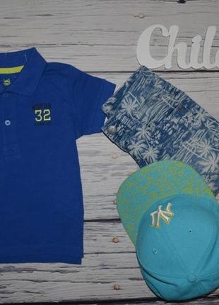 12 - 24 місяців 86 - 92 см фірмова футболка, теніска-поло стильному хлопчикові lupilu німеччина