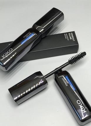 Тушь для ресниц kiko milano standout volume buildable mascara3 фото