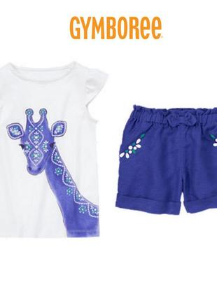 Комплект футболка, шорты gymboree
