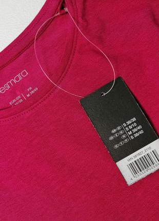 Новая розовая футболка хлопок esmara5 фото