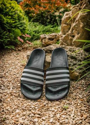 Шльопанці чоловічі adidas slides 'black' 41-42-43-44-45