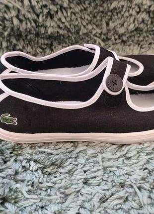 Мокасины lacoste, 33 р., 21,5 см8 фото