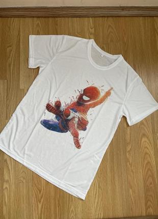 Футболка чоловіча geek land человек паук spider-man hyperrealistic 3d2 фото